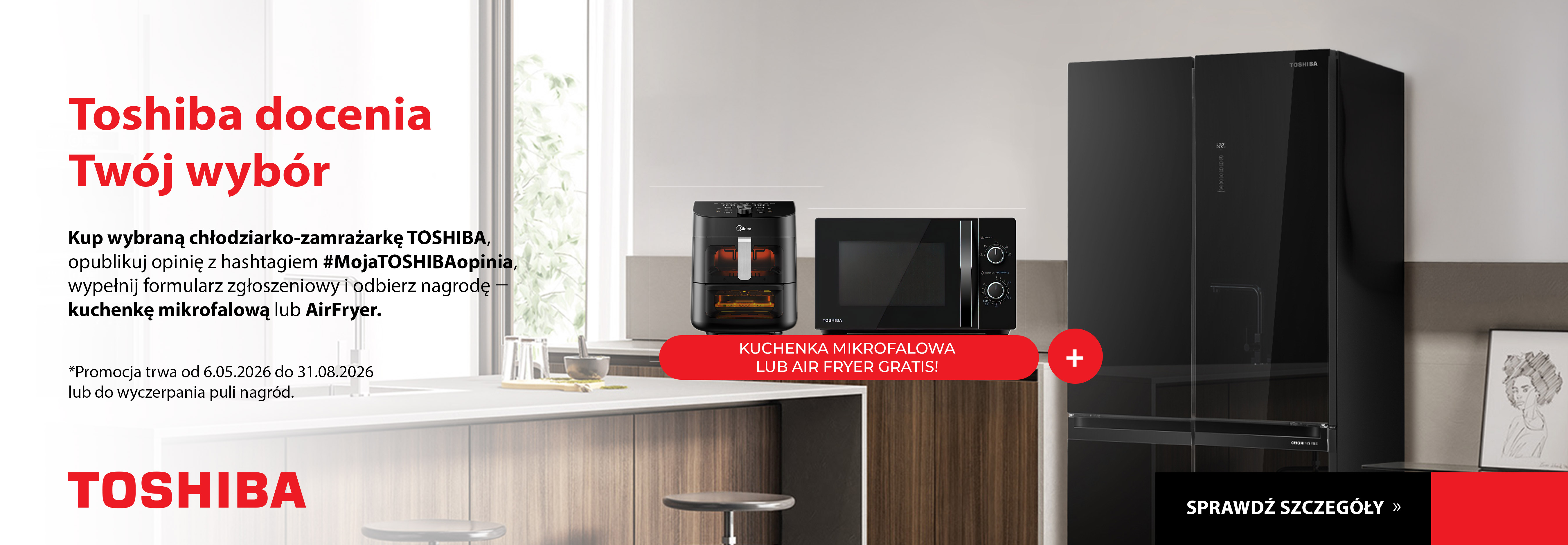 TOSHIBA Lodówki